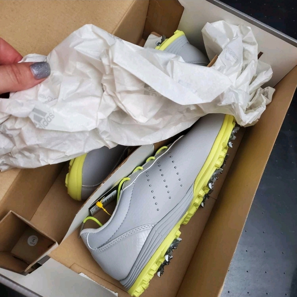 Women's Adidas size 5.5 F33617 Adipure golf shoe